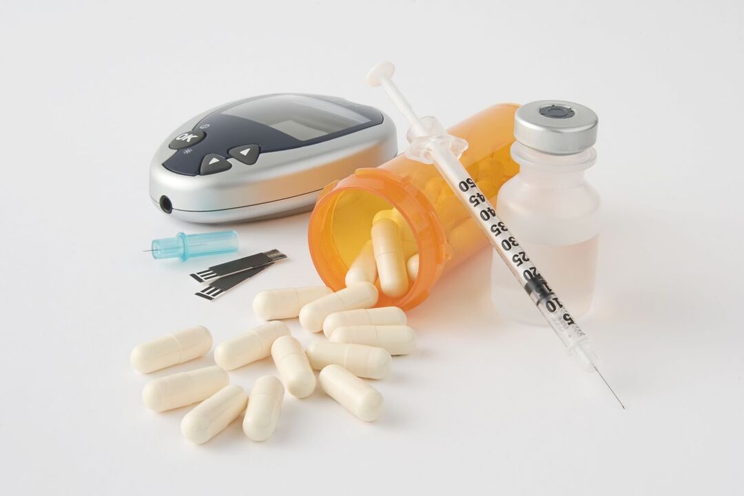 Glucoren capsules against diabetes
